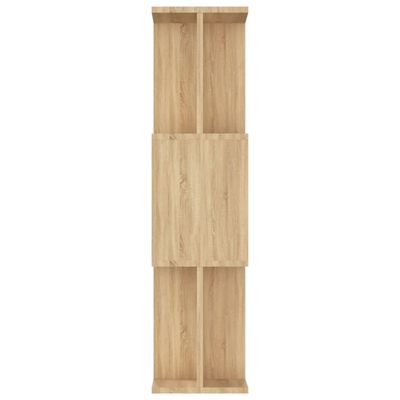 vidaXL Bokhylla/Rumsavdelare sonoma-ek 80x24x96 cm konstruerat trä