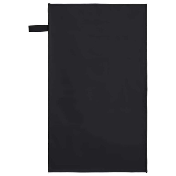 vidaXL Sporthanddukar 2 pcs Svart 50 x 30 cm Polyester och polyamid