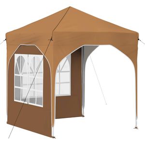 vidaXL Pop-up Partyt&auml;lt 192 x 192 x 245 cm Beige