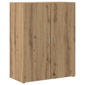 vidaXL Kontorssk&aring;p Artisan-ek 70 x 32 x 77.5 cm Konstruerat tr&auml;