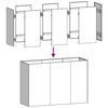 vidaXL Planteringsk&auml;rl 120x40x80 cm rostfritt st&aring;l