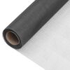 vidaXL Insektsn&auml;t glasfiberplast 60x1000 cm svart