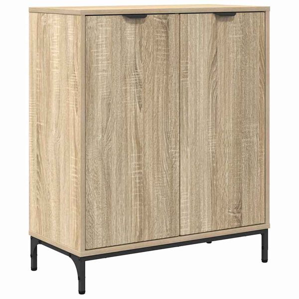 vidaXL Sideboard Sonoma-ek 69,5 x 33 x 82 cm Konstruerat tr&auml;