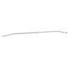 vidaXL Tarpaulinbracket f&ouml;r sl&auml;p Silver 102-155 cm Aluminium