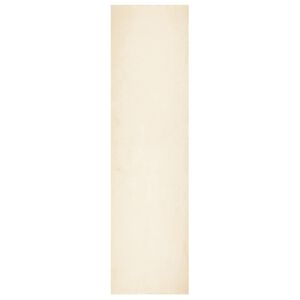 vidaXL Mellanh&ouml;g mjuk och tv&auml;ttbar matta HUARTE Gr&auml;ddvit 80 x 300 cm