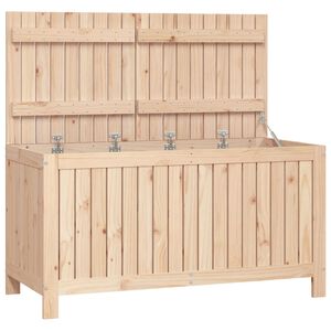 vidaXL F&ouml;rvaringsl&aring;da 121x55x64 cm massiv furu