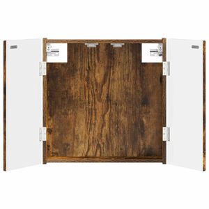 vidaXL Darttavla Sk&aring;p ALKMAAR R&ouml;kt ek 52,5 x 10,5 x 53,5 cm