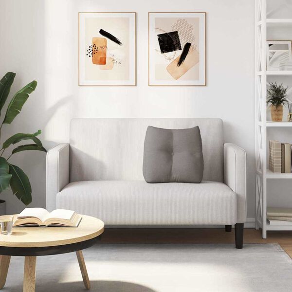 vidaXL Ryggkudde Taupe 45 x 24 x 50 cm tyg