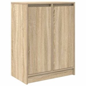 vidaXL Sk&auml;nk sonoma ek 57x34x76 cm konstruerat tr&auml;