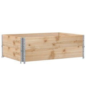 vidaXL Odlingsl&aring;da 120x80 cm massiv furu