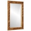 vidaXL Spegel Brun 70 x 50 x 3 cm Glas
