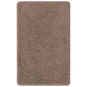 vidaXL Halkfri Badmatta Brun 50 x 80 cm PP