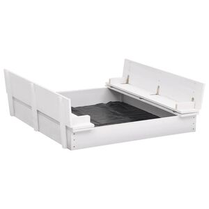 vidaXL Sandl&aring;da grantr&auml; vit 95x90x15 cm