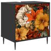 vidaXL Badrumssk&aring;p GENNEP Svart ek 60 x 40 x 61 cm Konstruerat tr&auml;