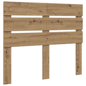 vidaXL Huvudgavel Artisan Ek Konstruerat tr&auml;