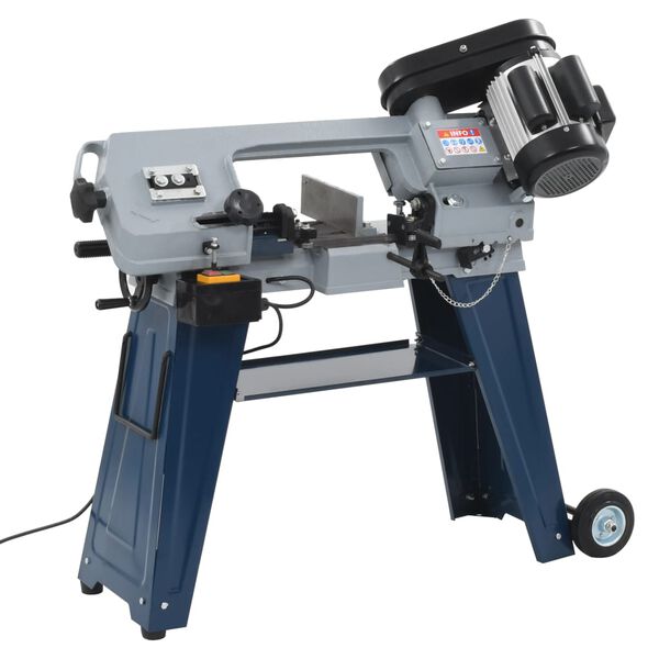 vidaXL Bandsåg i metall med bas 230 V
