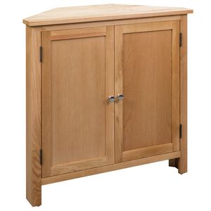 vidaXL H&ouml;rnsk&aring;p 80x33,5x78 cm massiv ek