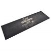 vidaXL K&ouml;ksmatta maskintv&auml;ttbar k&ouml;k svart 60x180 cm sammet