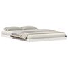 vidaXL Golvs&auml;ngsram Vit 160 x 220 cm Massiv furu