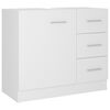 vidaXL Tv&auml;ttst&auml;llssk&aring;p vit 63x30x54 cm konstruerat tr&auml;