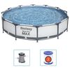 Bestway Pool Steel Pro MAX med tillbeh&ouml;r 366x76 cm