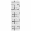 vidaXL Rullgardin f&ouml;r dusch 70x240 cm tyg bredd 66 cm