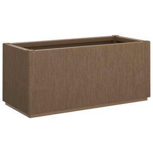 vidaXL Tr&auml;dg&aring;rdsbloml&aring;da Brun 80 x 36 x 35 cm PP