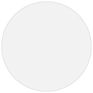 vidaXL Bordsskydd genomskinligt &Oslash; 60 cm 1,6 mm PVC