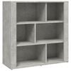 vidaXL Sk&aring;p betonggr&aring; 80x30x80 cm konstruerat tr&auml;