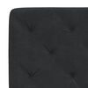 vidaXL Bed Frame with LED without Mattress Black 120x200 cm Velvet