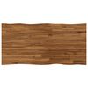 vidaXL Live Edge Bordsskiva 110 x 60 x 3,2 cm Rektangul&auml;r