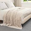 vidaXL Kastfilt Beige 150 x 200 cm Fleece