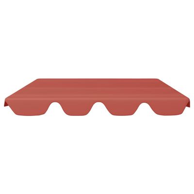 vidaXL Reservtak för hammock terrakotta 188/168x145/110cm