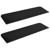 vidaXL Tr&ouml;skelramp 2 st 110x32x3,8 cm gummi