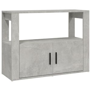 vidaXL Sk&aring;p betonggr&aring; 80x30x60 cm konstruerat tr&auml;