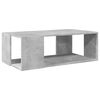 vidaXL Soffbord betonggr&aring; 89,5x48x30 cm konstruerat tr&auml;