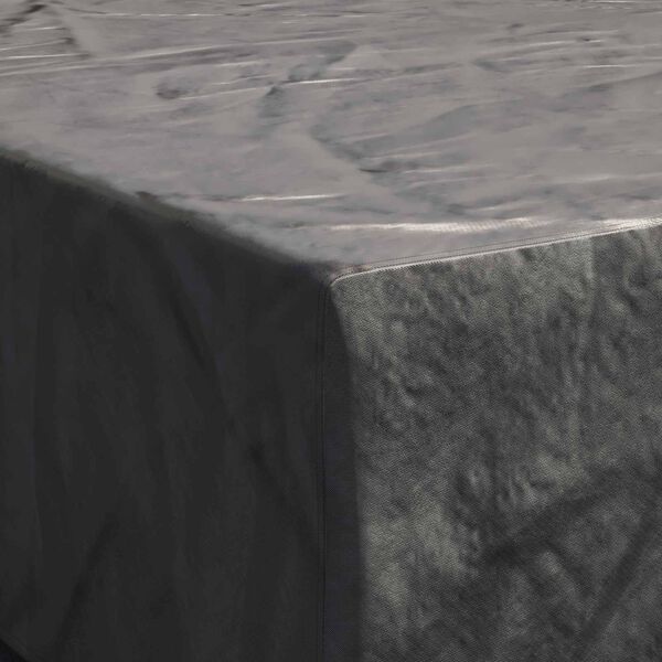 vidaXL Möbelöverdrag Enfärgad Svart 260 x 260 x 90 cm 600D