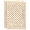 vidaXL Sk&aring;pluckor gallerdesign 2 st 49,5x69 cm massiv furu