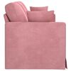 vidaXL Soffa Rosa