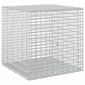 vidaXL Gabion med 3,5 mm tr&aring;d och 5x2,5 cm n&auml;t 50x50x50 cm