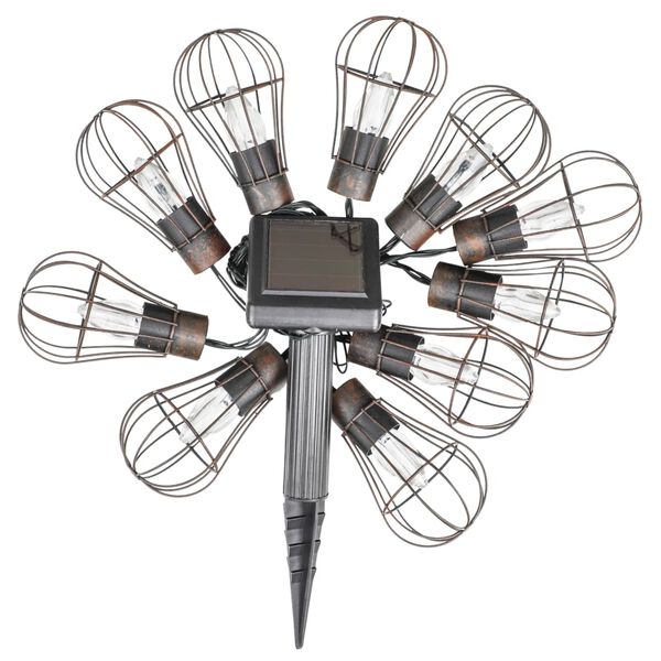 HI Tr&auml;dg&aring;rdsbelysning solcell LED 10-pack 5,5 cm