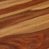 vidaXL Soffbord massivt sheshamträ med honungsfinish 110x50x37 cm