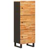 vidaXL Lagringssk&aring;p Brun 40 x 33 x 110 cm Massivt mangotr&auml;