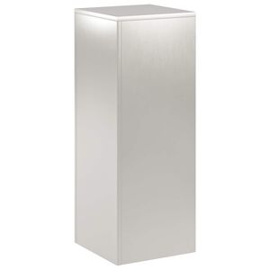 vidaXL V&auml;xtst&auml;ll Silver 30 x 30 x 80 cm St&aring;l