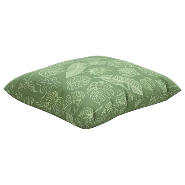 vidaXL Spridda Kuddar L&ouml;v 4 pcs Bladm&ouml;nster 60 x 60 cm Polyester Tyg