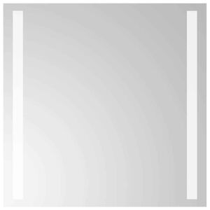 vidaXL Badrumsspegel LED 40x40 cm