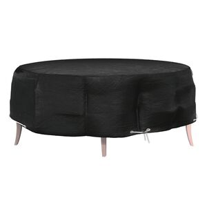 vidaXL &Ouml;verdrag till loungegrupp 8 &ouml;ljetter &Oslash;188x50 cm rund