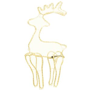 vidaXL Juldekoration ren mesh 306 LED 60x24x89cm