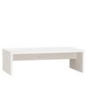 vidaXL Sk&auml;rmst&auml;ll vit 50x27x15 cm massiv furu