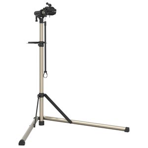 vidaXL Cykelmonteringsst&auml;ll hopf&auml;llbart 102-160 cm aluminium